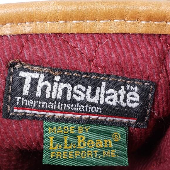 LL Bean Men’s 8 Gore Thinsulate Duck Hunting Boots Brown Leather USA main image 5